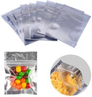 Malote resealable metalizado Front Moisture Proof claro do saco do empacotamento plástico da folha
