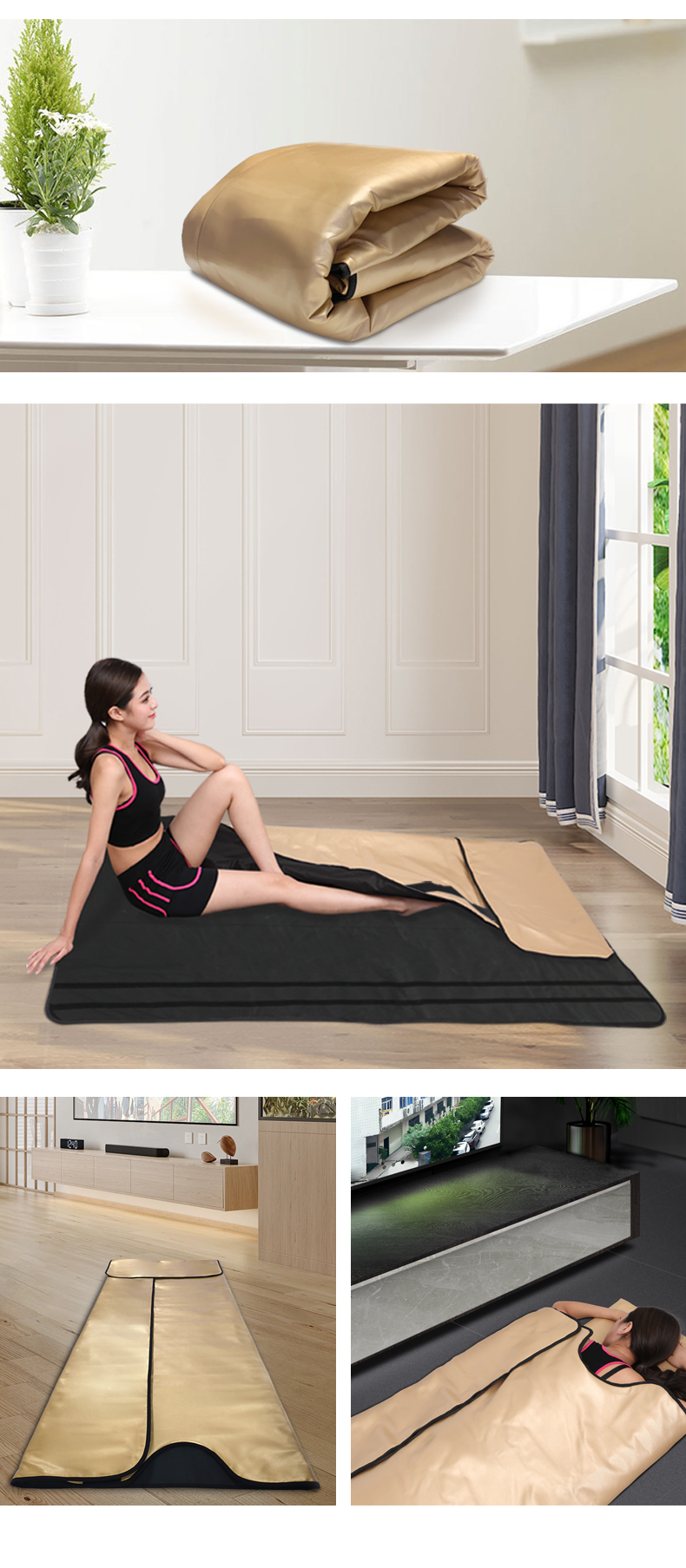 Настройка дальнего инфракрасного саунного одеяла постельное белье для детоксикации реабилитации