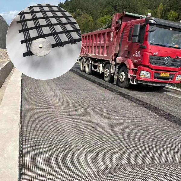 Geogrids for Soil Reinforcement Drive Widening Welding Biaxial Fiberglass Geogrid