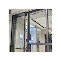 Fenêtre murale à profil en aluminium en verre E à profil bas personnalisé pour conception isolée