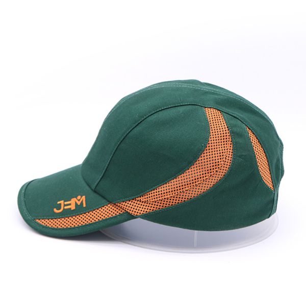 Custom Logo Sports Hat Mesh Running Gorras High Quality Curved Brim Breathable Sports Caps