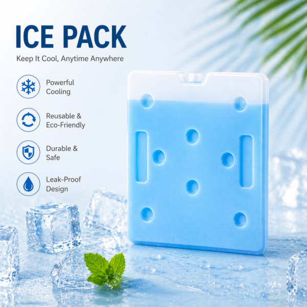 Leakproof PCM Ice Packs Durable Customize Support Engineered for Long Lasting Cooling and Safe Handling During Transport