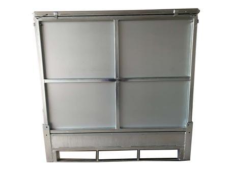 Metal Chemical Storage Tote 1000L Capacity Cold Galvanised Mild Steel Construction Finish