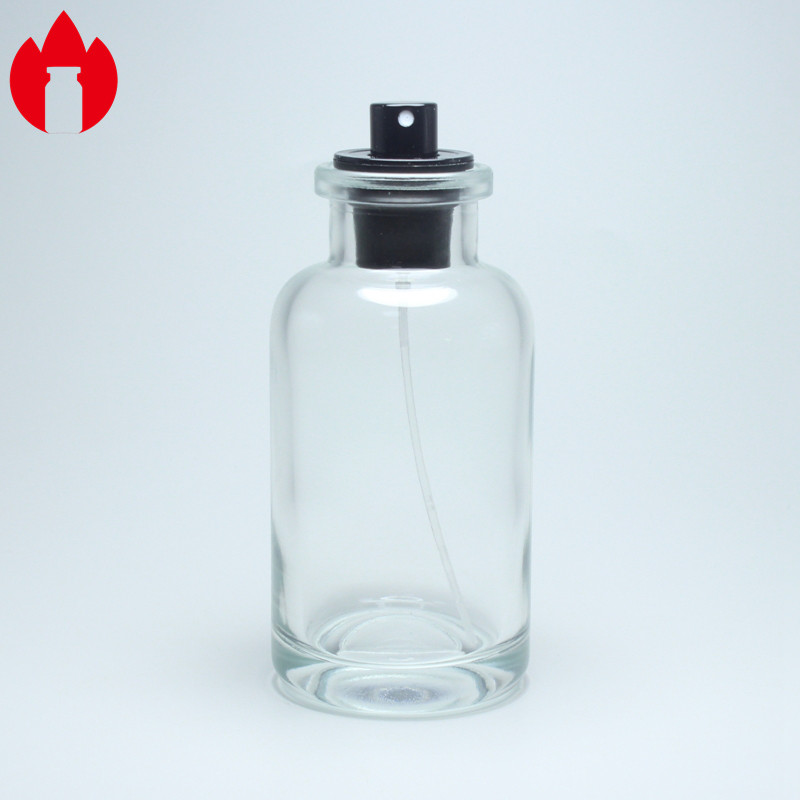 духи ясности 100ml отлили стеклянные бутылки в форму с брызгами насоса
