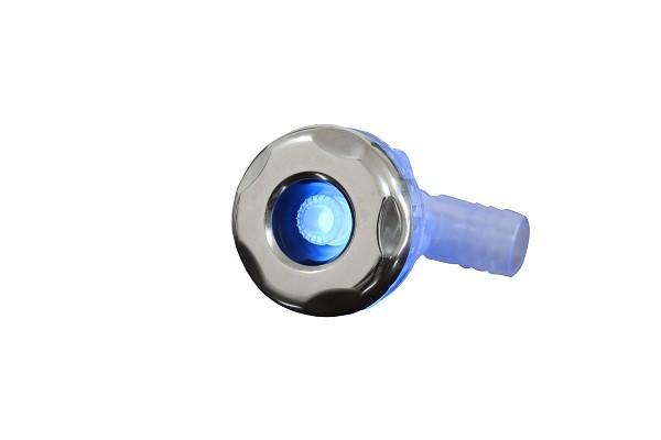 Adjustable Cluster Storm Hot Tub Jets With Dark Silver Glitter , Spa Replacement Jets