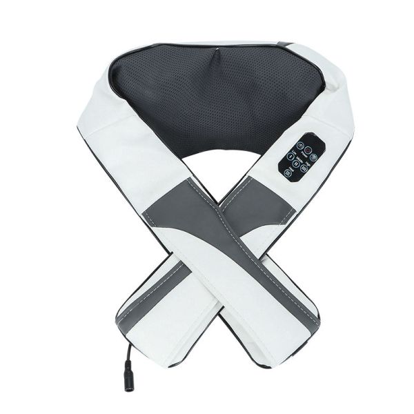 Kneading Electric Shiatsu Shoulder Back Massager for Neck and Cervical Massage Pillow