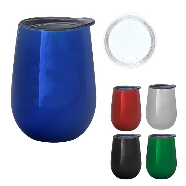 Double Wall Vacuum Insulated 11oz Coffee Cup Customized Logo Acceptable