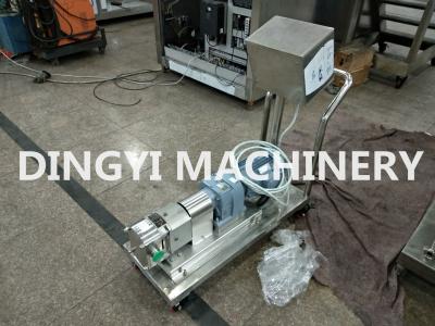 Stainless Steel Sanitary Rotary Lobe Pump , Industrial Vane Pump Self - Priming