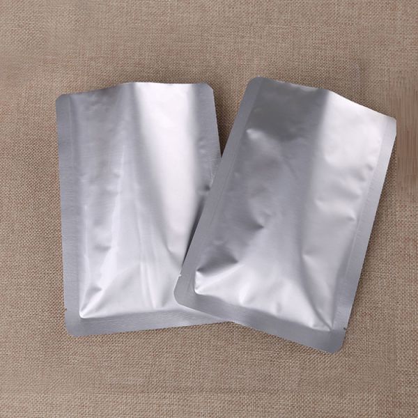 LARGE SIZE Aluminium Foil Flat Three Side Seal Bag Vacuum Food Package Bag