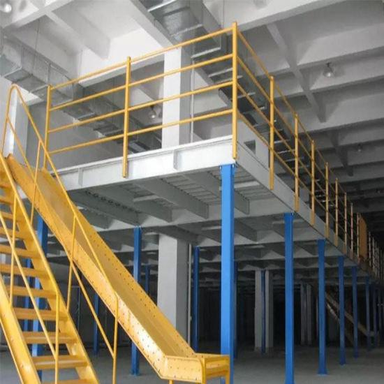 Long Span Warehouse Rack And Shelf Cold Rolled Steel Column H Beam Platform