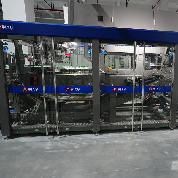 Machine d'emballage de boîtes à haute vitesse efficace, fiable et automatisée