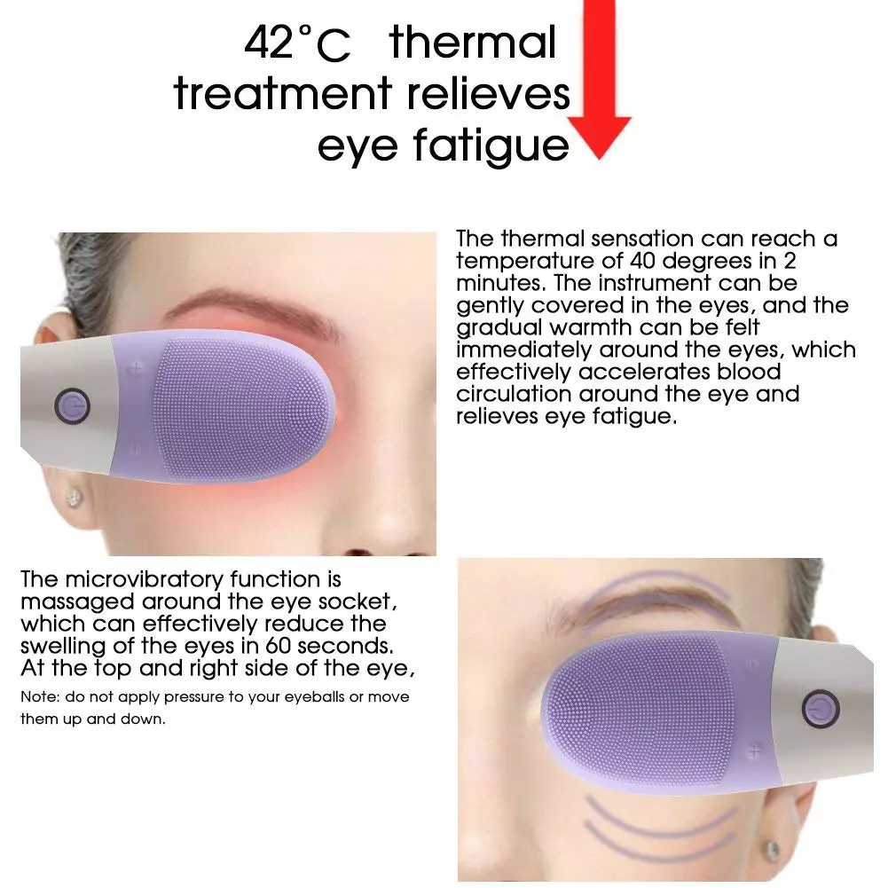 450mAh 50HZ Sonic Silicone Cleansing Brush Silicone Facial Cleansing Device