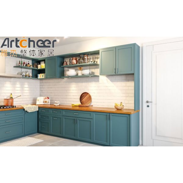Chennai Market Simple Designs Solid Wood Base Cabinets with Lacquer Surface Treatment