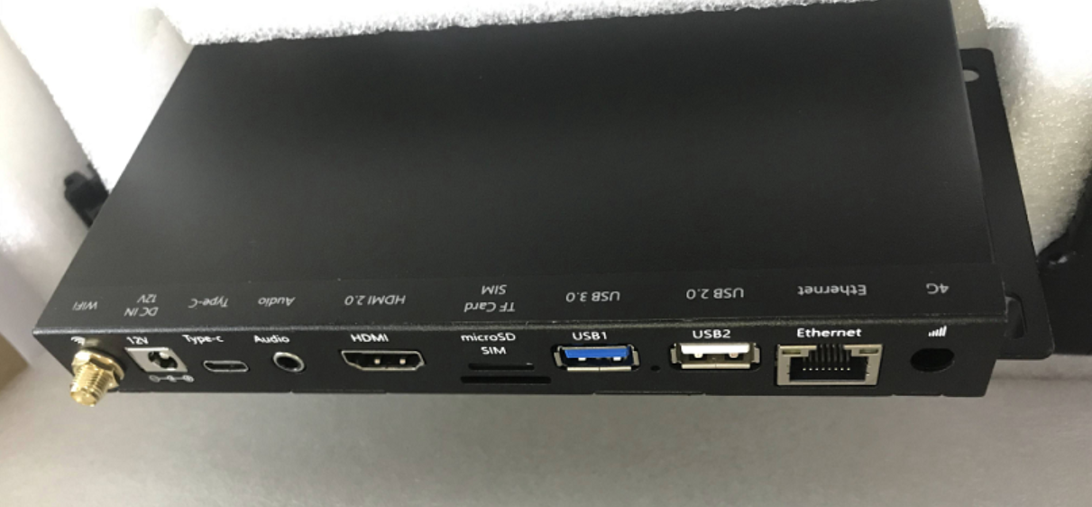 Промышленное снабжение жилищем металла коробки медиа-проигрывателя LAN HD андроида 4G WIFI игрока Signage цифров