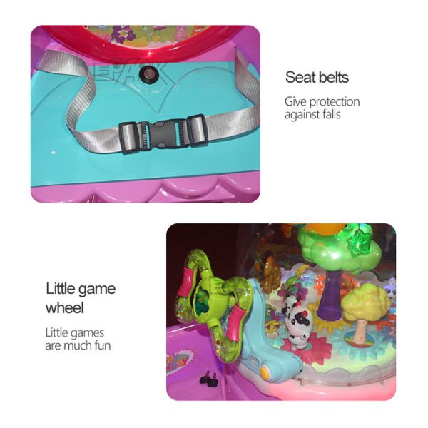 Amusement Cute Small Bear Kiddy Ride Machine Coin Operated 750W