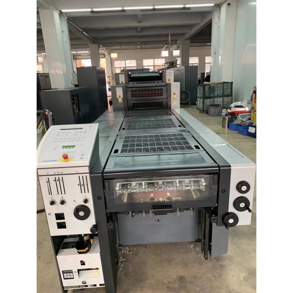 Máquina de impressão automática SM52-6 Heidelberg Offset Máquina de impressão de segunda mão 380V PLC Para oficinas de reparação de máquinas na Alemanha