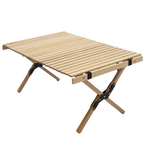Competitividad Torta Roll Plegable mesas de madera de transporte de la mesa de ocio al aire libre Muebles de madera generales para el lujo estilo moderno