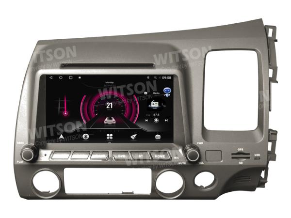 7 Screen OEM Style with DVD Deck For Honda Civic 2005-2012 Android Car DVD GPS Multimedia Stereo
