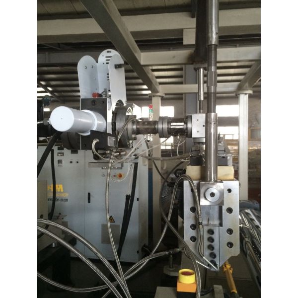 Durable Single Screw PS Plastic Sheet Extrusion Machine For Width 800mm