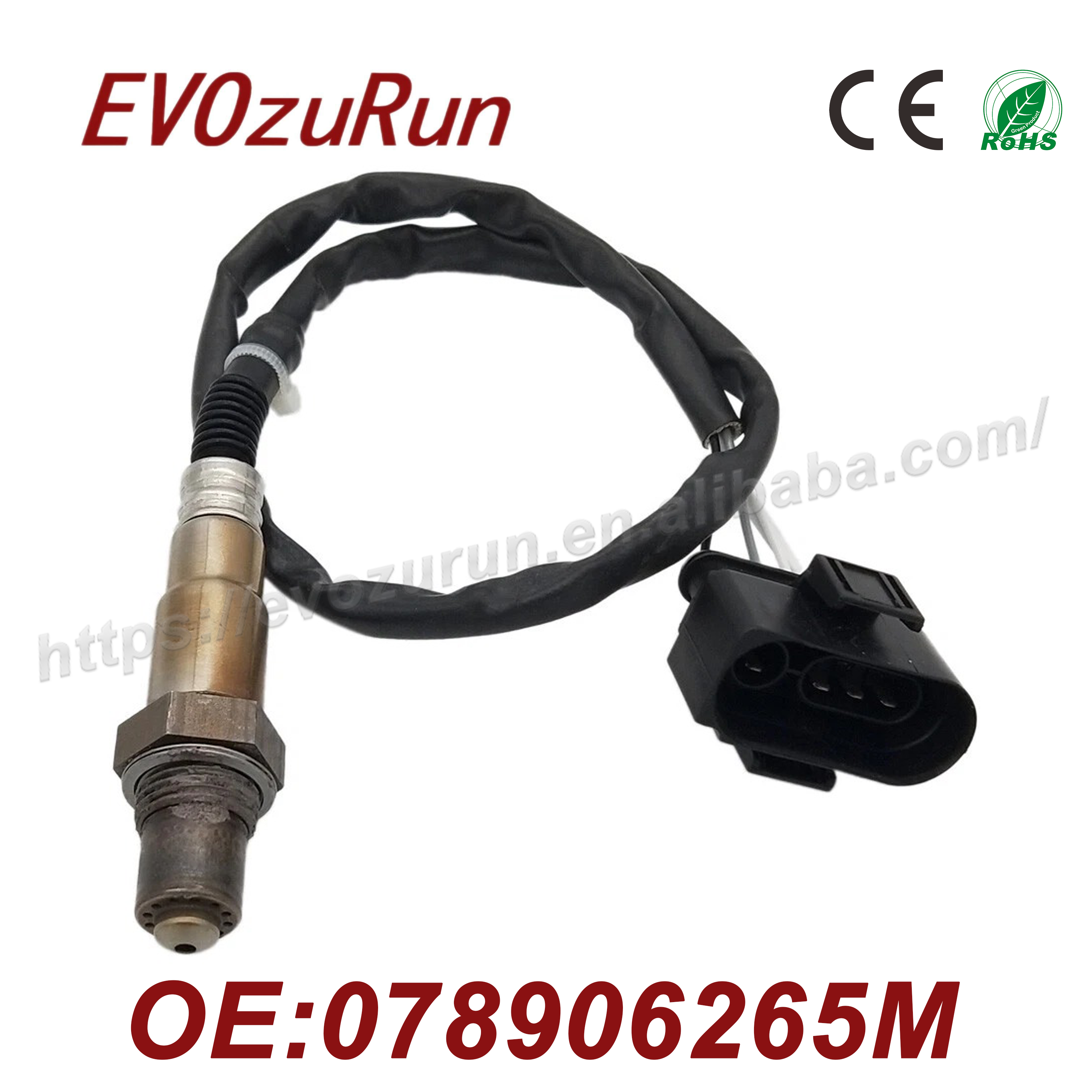 High Performance Upstream OEM Oxygen Sensor 078906265M 0258006287 Lambda O2 Sensor for VW Passat B5 / B5.5 2.8 V6