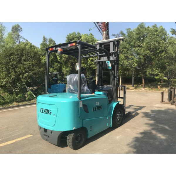 LTMG electric forklift 3.5ton 3ton 2.5ton 2ton blue solid tires side shift optional 3000mm mast
