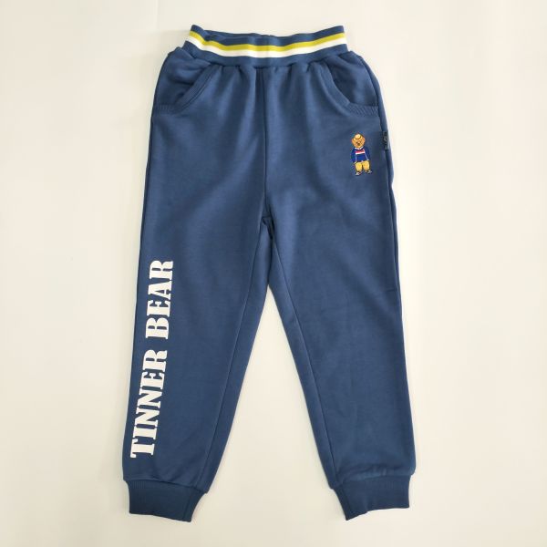 Hotsale Knitted 100% Cotton Children's Casual Pants for Boys Soft Winter Fashion Design