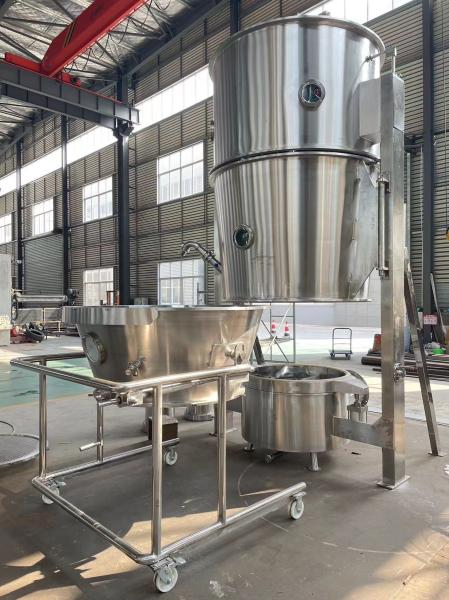 secador da cama 200kg fluida no secador de leito fluidizado farmacêutico do instrumento do leito fluidizado