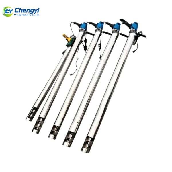 Stainless Steel Electric Grain Conveyor 6M Length Motor For Cereal Auger Loading