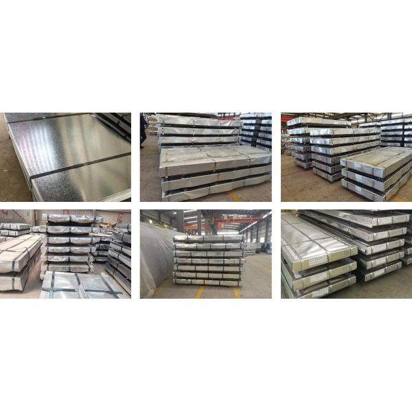 4x8 Corrugated Galvanized Sheet Metal ASTM Galvanized Steel Roofing Sheets