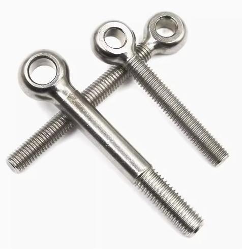 Custom Fastener Screws Ring Bolt Union Bolts  DIN 444 Stainless Steel Eye Bolts