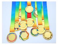 2.5inch Laser Engraving Weightlifting Sports Award Gold Heavy Medal Models For Championship