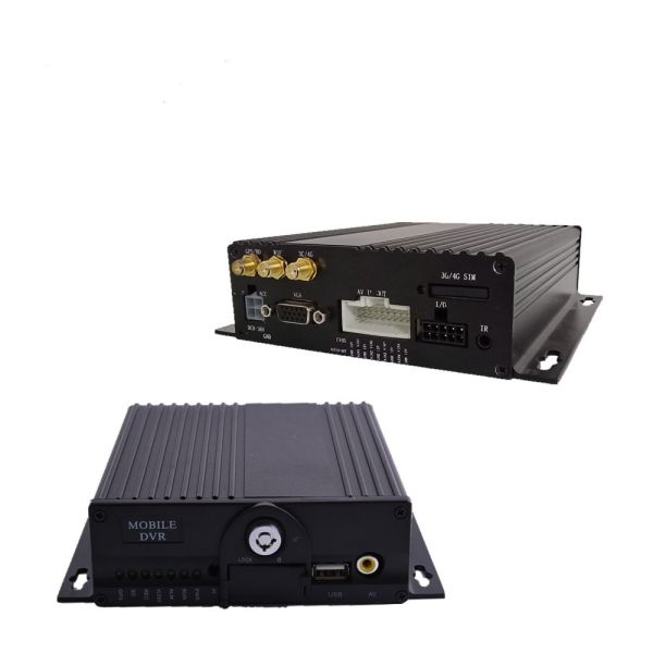 AHD 720P 4Ch Mobile DVR GPS WiFi SD CARD WIFI Optional For Vehicle Surveillance