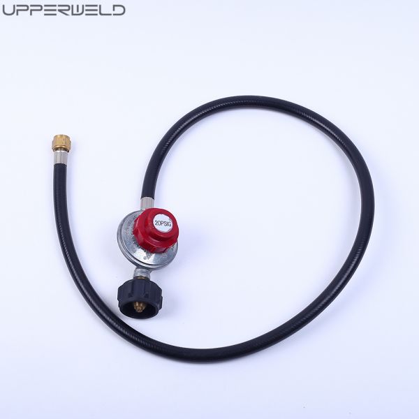 Grill de barbacoa al aire libre Regulador de gas licuado de propano de baja presión con manguera de corte de 12 pies / 25 pies / 50 pies