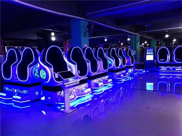 Guangzhou Dreamland VR Factory Luxury Double VR Egg Chair 2 Players 9D Cinema For Sale