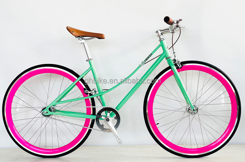 1.7m Length Cromoly Frame 3 Speed City Cruiser Urban Bike for Women's Recreation