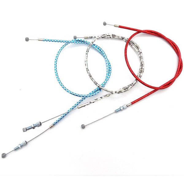 Colorful High flexible motor control servo wiring harness brake cable for mountain bike with Galvanized terminal