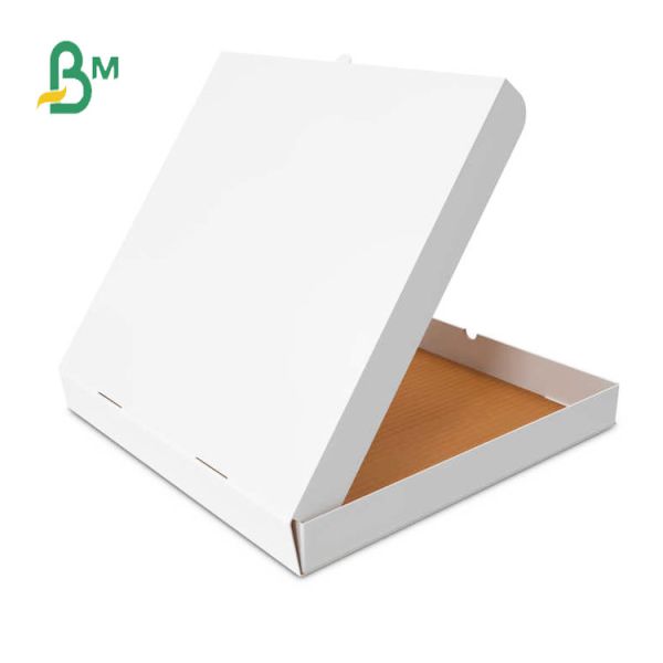 Food Grade Double white One side coated food board for Pizza Box Grado alimenticio Placa de comida con recubrimiento de una sola cara de color blanco doble para cajas de pizza