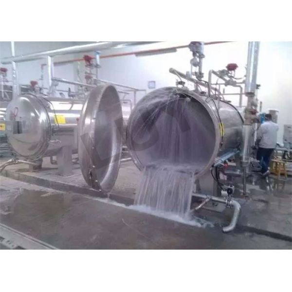 Полноавтоматический нагрев электрическим током оборудования стерилизации еды или использование боилера пара