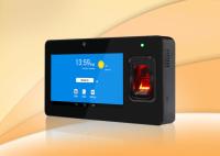 o sistema de apoio biométrico do comparecimento de Android da exposição do toque 7inch envia SMS ao móbil