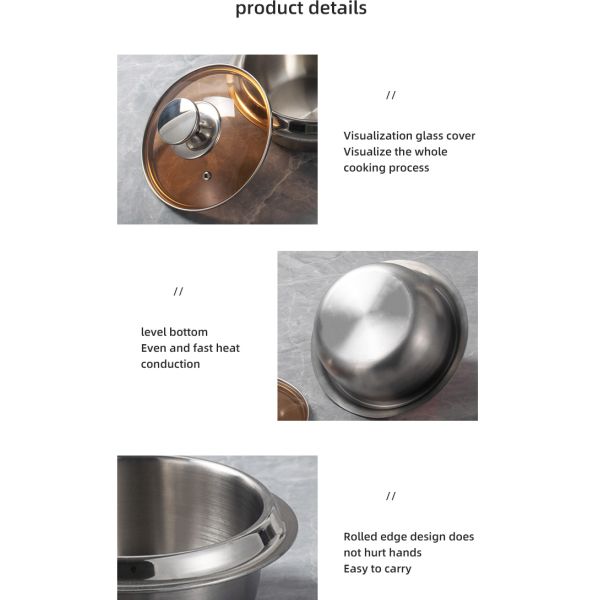 Самый лучший продавая кухни баков множественный размеров качества еды нержавеющей стали супа запаса бака плита 18/8 риса варя бак