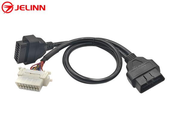 OBD 2 OBD2 Splitter Y Cable With GPS OBDII Connector for Nissan Cars