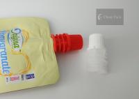 Chapeau en plastique intérieur de bec de torsion du diamètre 8.6mm de couleur rouge pour le sac de gelée