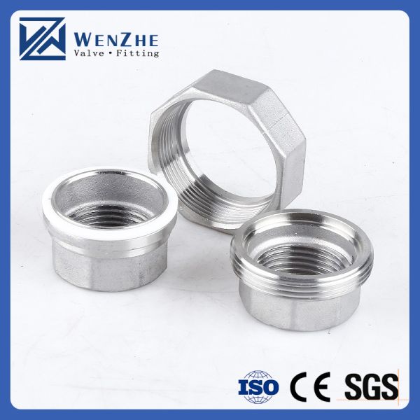 304 Stainless Steel Union Female Joint Pipe Transition Fittings for 0-10 BAR Pressure