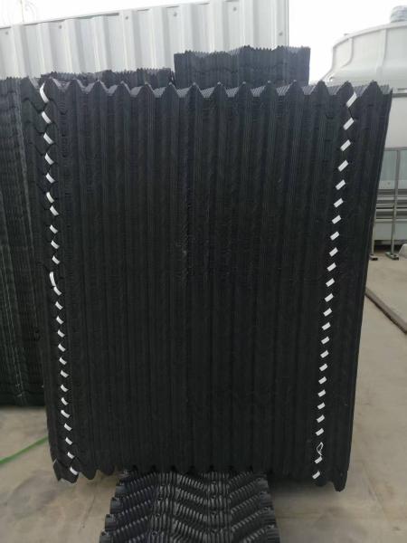 PVC/PP Fill Counterflow Cooling Tower Grid Trickle Fill Anti-UV Black Plastic Mesh Filler Net Infill for Durable Cooling