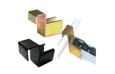 ローラー トラックのための管棚システム金属の接合箇所は重力流れの棚に/管に塗りました