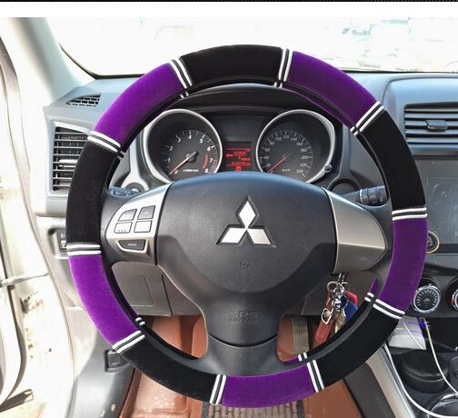 Car steering wheel cover fabric cover car steering wheel cover easy clean