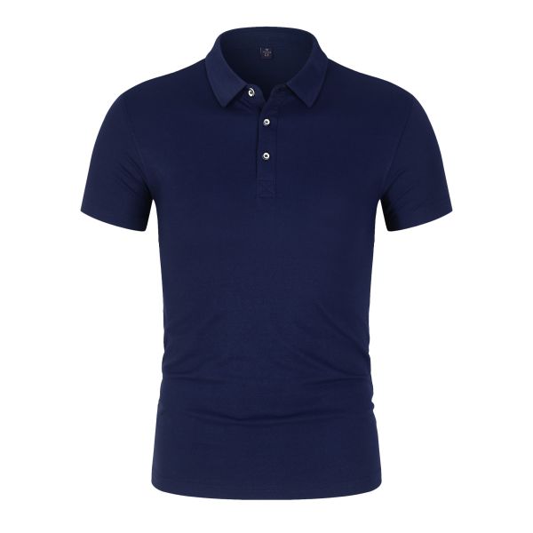 Custom Polo Shirt Print Or Embroidery Design Logo High Quality Cotton Polyester Men'S Golf Business Polo Shirt
