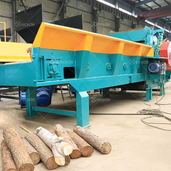 15-20T/H Capacity Diesel Tree Branch Shredding Machine Wood Pulverizer Wood Pallet Crusher