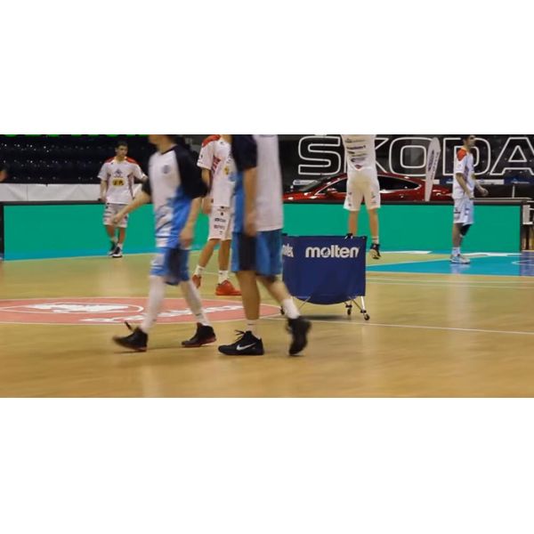 P10 Basketball / Football Pitch Advertising Boards , Outdoor Programmable Led Signs
