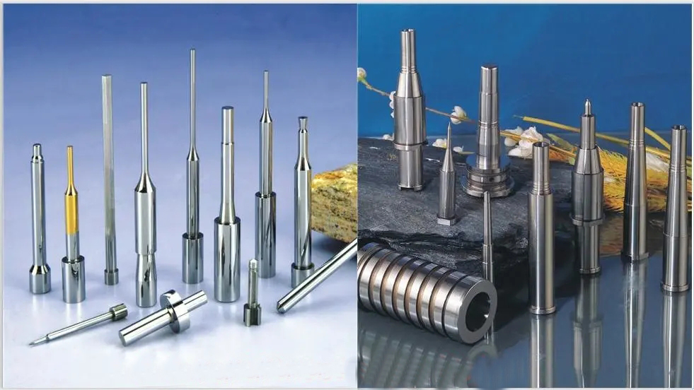 Не стандартные штифты в сердечнике электромагнита прессформы, материал Tungsteen пластиковых компонентов прессформы стальной